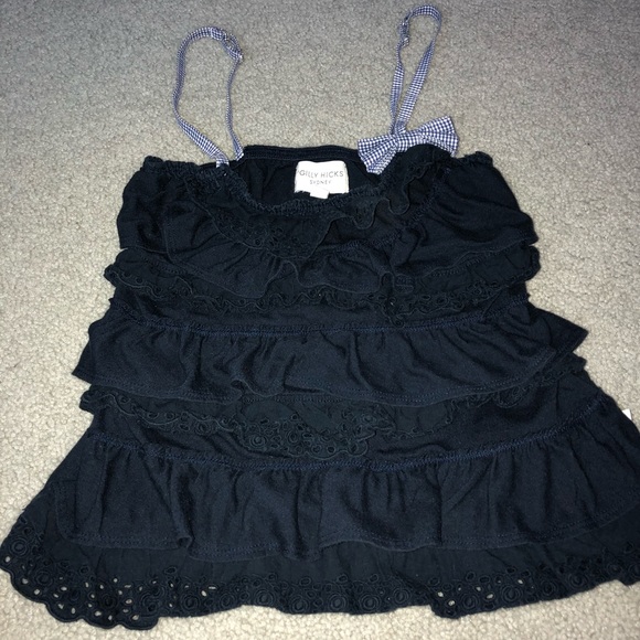 Gilly Hicks ruffle tank top - Picture 2 of 4